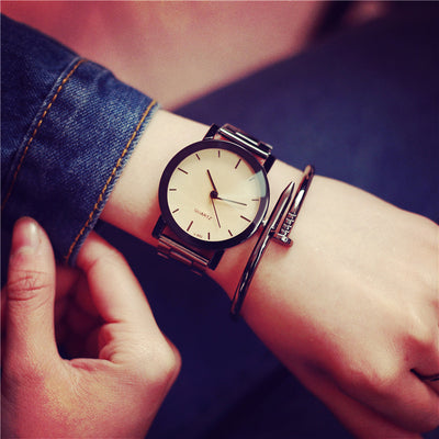 Student fashion trend couple watch